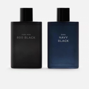 COFFRE NAVY BLACK & 800 BLACK DE ZARA EDT 90ML + 90ML